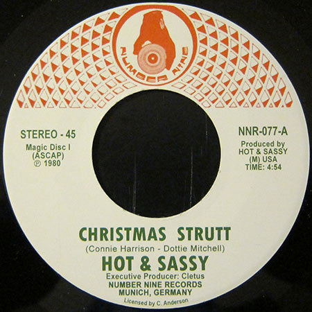 Hot & Sassy : Christmas Strutt (7", Ltd, RE)