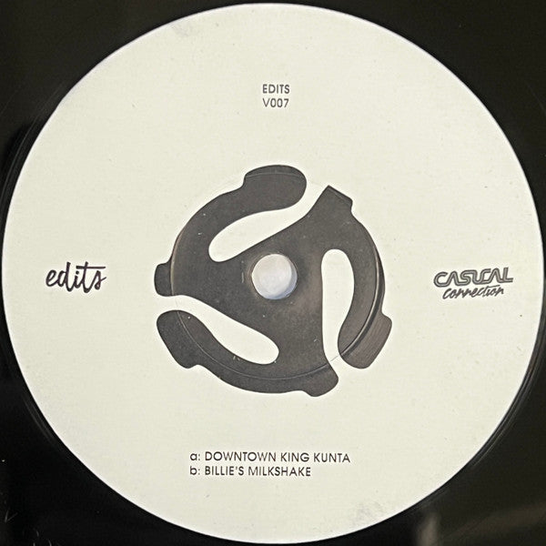 Casual Connection – Downtown King Kunta / Billie's Milkshake (7", Edits Clothing Co, 2024) Front Cover
