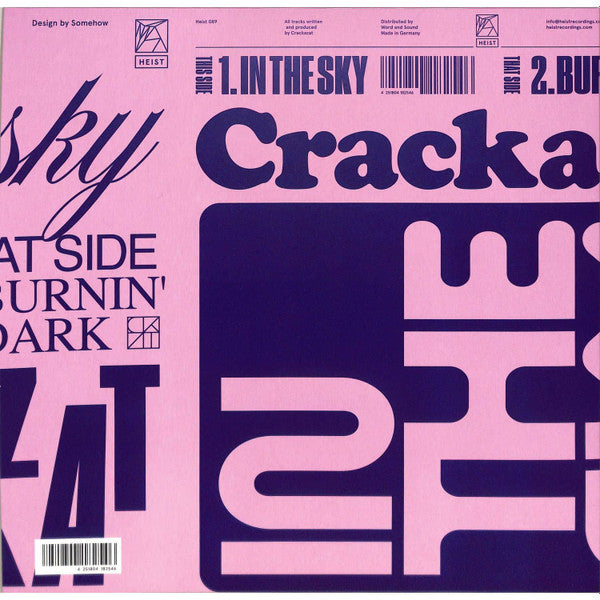 Crackazat : In The Sky EP (12", EP, 180)