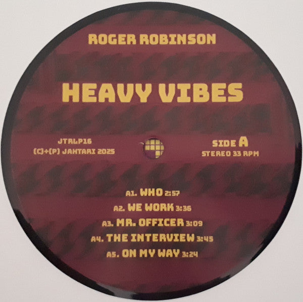 Roger Robinson : Heavy Vibes (LP)