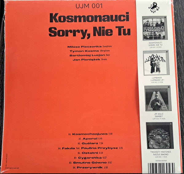 Kosmonauci : Sorry, Nie Tu (LP, Ltd, Jap)