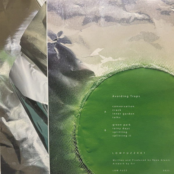 Rezo Glonti – Avoiding Traps (12", Low Fuzz, 2025) Back Cover