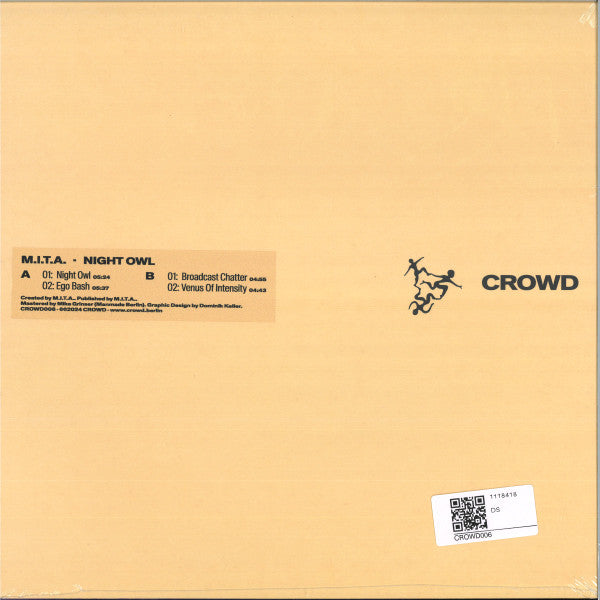 M.I.T.A. : Night Owl EP (12", EP)