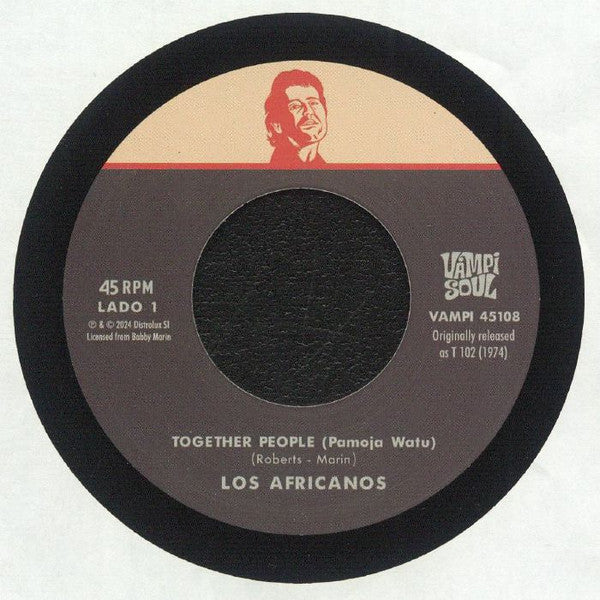 Los Africanos : Together People (Pamoja Watu) (7", RE)