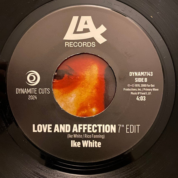 Ike White : Changin' Times / Love And Affection (7")