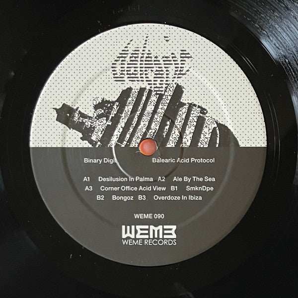 Binary Digit – Balearic Acid Protocol (12", WéMè Records, 2024) Front Cover