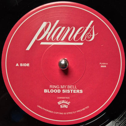 Blood Sisters – Ring My Bell (7", Planets, 2025) Front Cover