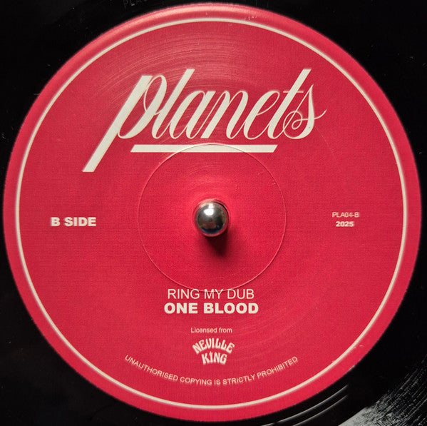 Blood Sisters – Ring My Bell (7", Planets, 2025) Back Cover