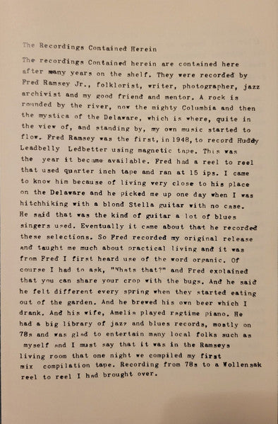 Michael Hurley : Back Home With Drifting Woods (LP, Album, RE)