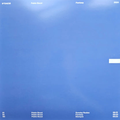 Pablo Bozzi – Fantasy (12", Dischi Autunno, 2025) Back Cover