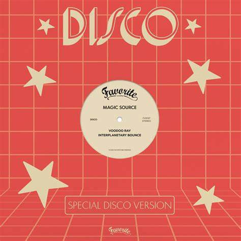 Magic Source – Voodoo Ray (12", Favorite Recordings, 2025) Front Cover