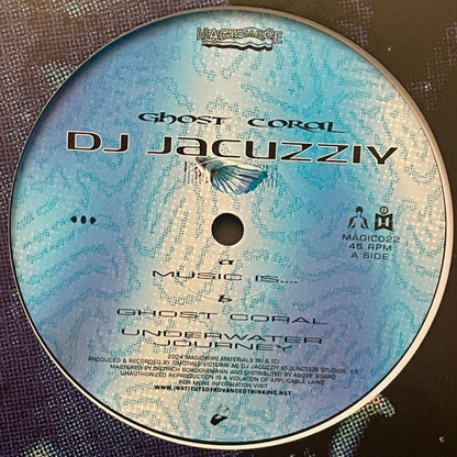 Dj Jacuzziy : Ghost Coral (12")