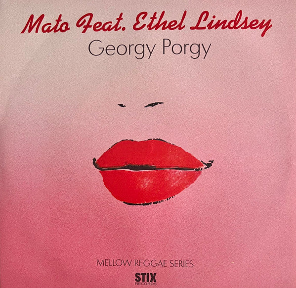 Mato Ethel Lindsey – Georgy Porgy (7", Stix, 2025) Front Cover