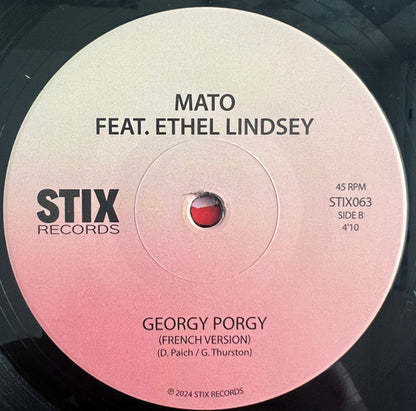 Mato Ethel Lindsey – Georgy Porgy (7", Stix, 2025) Image 4