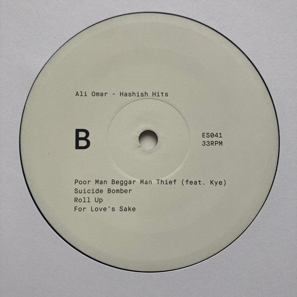 Ali Omar – Hashish Hits (LP, Efficient Space, 2025) Image 4