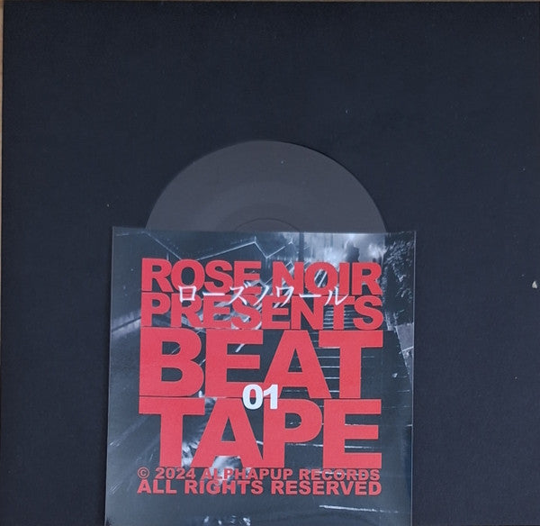 Rose Noir – Beat Tape 01 (7", Beatsqueeze Records, 2024) Front Cover