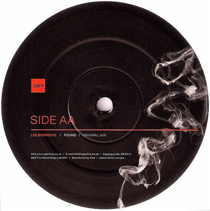 Lee Burridge : Lost & Found EP (12", EP)