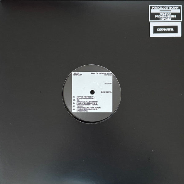 Marcel Dettmann : Fear Of Programming Remixes (12")
