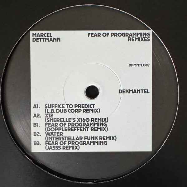 Marcel Dettmann : Fear Of Programming Remixes (12")