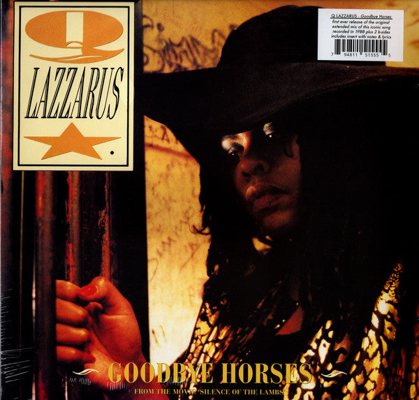 Q Lazzarus – Goodbye Horses (12", Dark Entries, 2025) Front Cover