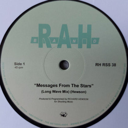 RAH Band : Messages From The Stars (12", Maxi, RE, RM)
