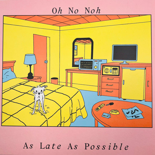 Oh No Noh – As Late As Possible (LP, Teleskop Musikproduktion, 2025) Front Cover