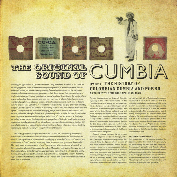 Various : The Original Sound Of Cumbia: The History Of Colombian Cumbia & Porro As Told By The Phonograph 1948-79 (Part 1) (3xLP, Comp, Ltd)