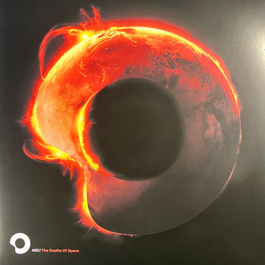 ASC – The Depths Of Space (12"+12", Red Marbled + Black, Over/Shadow, 2025) Front Cover