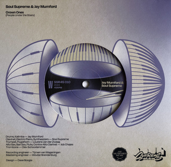 Soul Supreme Jay Mumford – 9th Wonder (7", Soul Supreme Records, 2025) Back Cover