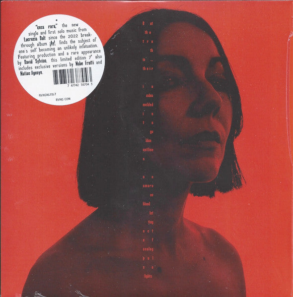 Lucrecia Dalt : Cosa Rara (7", Single, Ltd)