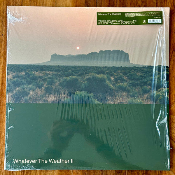 Whatever The Weather – Whatever The Weather II (LP, Dark Green, Ghostly International, 2025) Back Cover