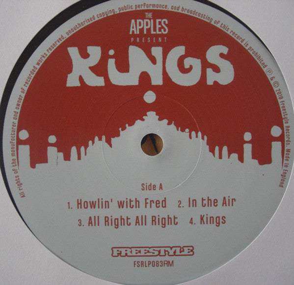 The Apples – Kings (LP, Freestyle Records, 2025) Image 3