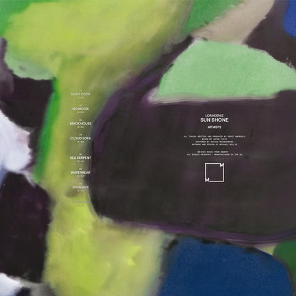 Loradeniz – Sun Shone (LP, Music From Memory, 2025) Back Cover