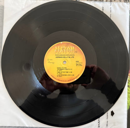 Herman Kelly & Life – Percussion Explosion! (LP, Mr Bongo, 2025) Image 3