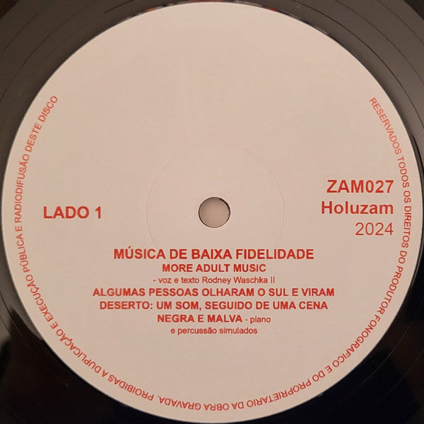 Tózé Ferreira : Música De Baixa Fidelidade (LP, Album, RE, RM)