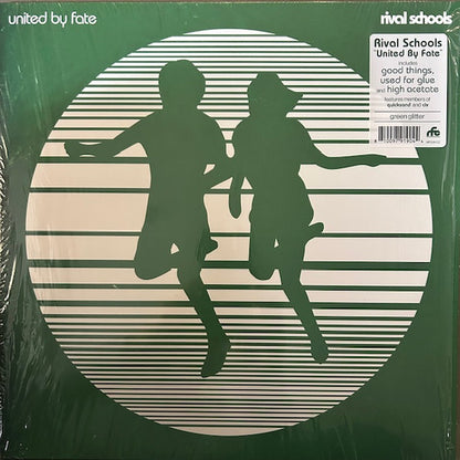 Rival Schools – United By Fate (LP, Green Glitter, Run For Cover Records, 2025) Front Cover