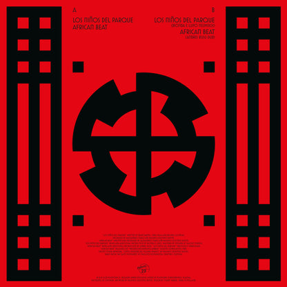 Nengue – Los Ninos Del Parque (12", Platform 23 Records, 2025) Back Cover