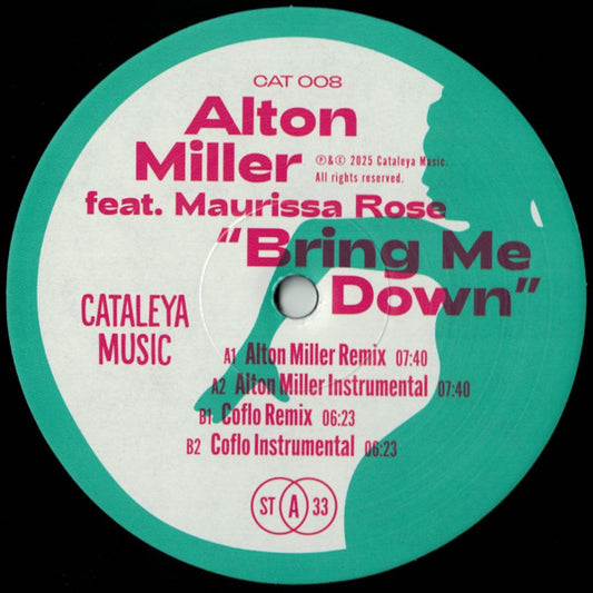 Alton Miller Feat. Maurissa Rose : Bring Me Down (12")