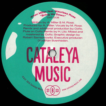 Alton Miller Feat. Maurissa Rose : Bring Me Down (12")
