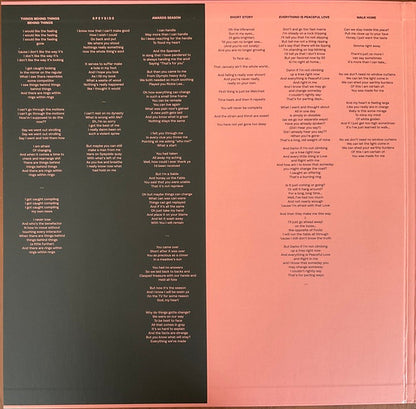 Bon Iver – Sable, Fable (12"+LP, Salmon, Jagjaguwar, 2025) Back Cover