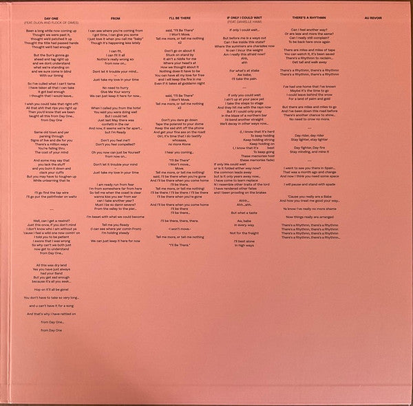 Bon Iver – Sable, Fable (12"+LP, Salmon, Jagjaguwar, 2025) Image 3