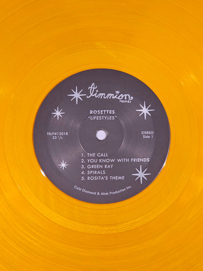Rosettes – Lifestyles (LP, Transparent Orange, Timmion Records, 2025) Image 3