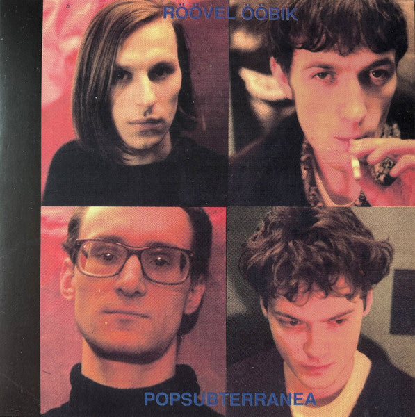 Röövel Ööbik – Popsubterranea (LP+12", Memme Vaev, 2025) Front Cover