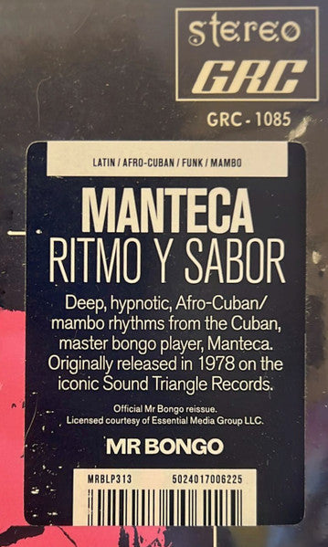 Manteca (3) : Ritmo Y Sabor (LP, Album, RE)