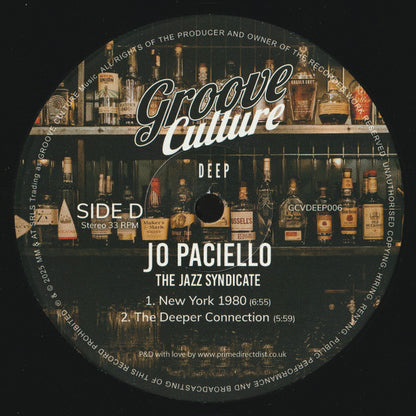 Jo Paciello – The Jazz Syndicate (2x12", Groove Culture Deep, 2025) Image 5