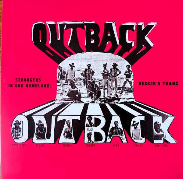 Outback (5) : Strangers (In Our Homeland) (7", RE)