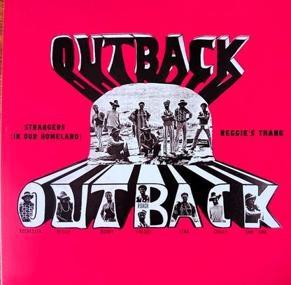 Outback (5) : Strangers (In Our Homeland) (7", RE)