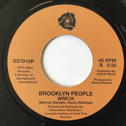 Brooklyn People – Peace And Love (7", Selector Series, 2025) Image 3