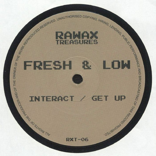 Fresh & Low : Interact / Get Up (12", RE)