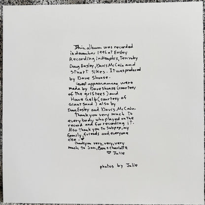 Julie Doiron : Loneliest In The Morning (LP, Album, RE)